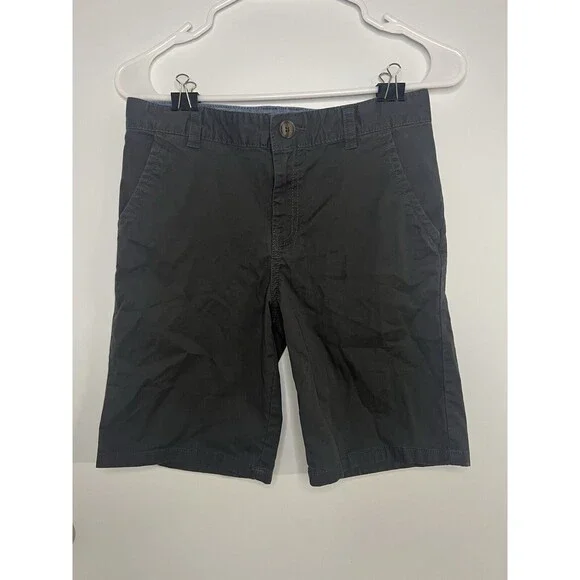 Cat & Jack Boys Flat Front Shorts Size 14 Gray - Picture 1 of 7